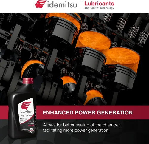 Vista 3 de Idemitsu Aceite de motor sintético Pro Racing 5w40 - 1QT