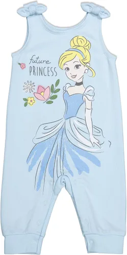 Vista 5 de Disney Conjunto de mameluco y diadema Princess Ariel Belle Cenicienta