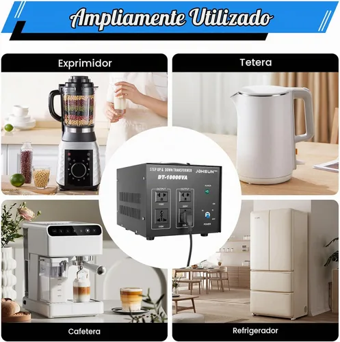 Vista 9 de Convertidor de voltaje de 8000 W/10000 W, transformador elevador/abajo, 110 V/220 V, convertidor de potencia, regulador de voltaje automático