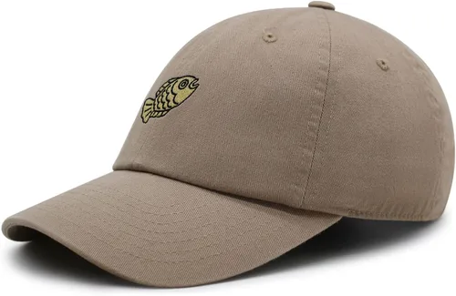 Vista 2 de Gorra de béisbol de algodón bordada de alta calidad Taiyaki
