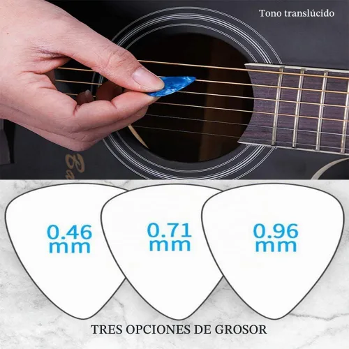 Vista 5 de Adhesivos para diapasón de guitarra Kimlong, calcomanías con código de colores para principiantes con mapa de trastes para práctica, para guitarras