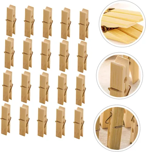 Vista 6 de Pinzas para ropa 1 paquete de clips de secado para pantalones, resistentes al viento, abrazaderas de secado de edredón