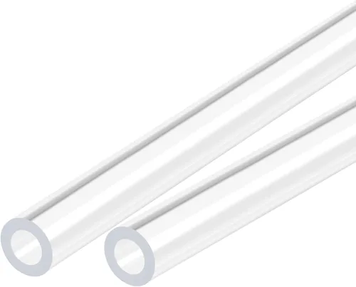 Vista 16 de MECCANIXITY Tubo acrílico transparente rígido redondo tubo 0.157 in (5/32") ID 0.315 in (5/16") OD 18" para lámparas y linternas, sistema