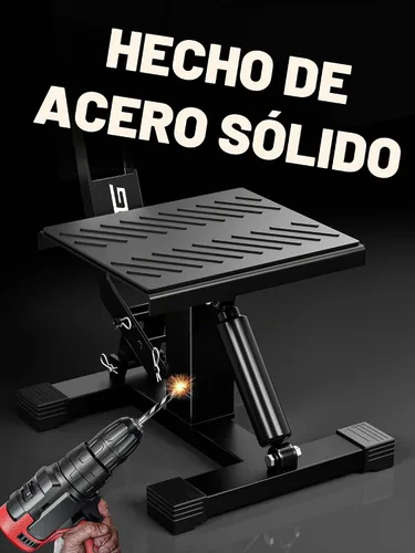 Vista 6 de JFG RACING - Soporte hidráulico ajustable para motocross con capacidad de 1000 libras Negro