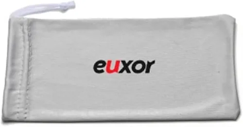 Vista 6 de Euxor EUXOR Gafas de sol de ojo de gato para mujer gafas moradas de diseño con borde dorado protección UV con bolsa de transporte moda elegante