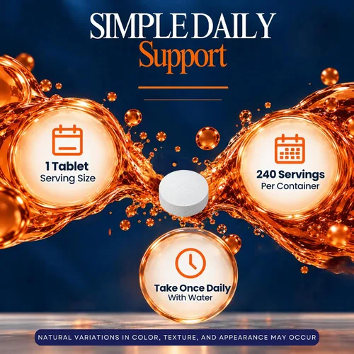 Vista 4 de Vitamatic Niacinamida 500 mg 240 Tabletas - Vitamina B3 sin rubor - Apoya la producción de energía