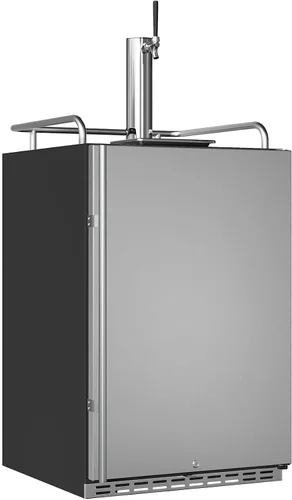 Vista 5 de EdgeStar Kegerator de un solo grifo de 24 pulgadas de ancho