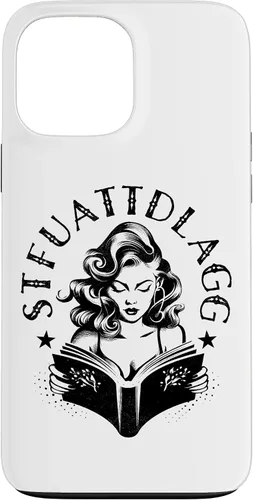 Vista 24 de Sexy STFUATTDLAGG Hot Woman Reading Spicy Good Book Love Case for iPhone 17