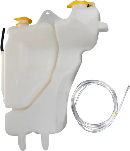Vista 343 de TRQ Botella de desbordamiento del tanque de expansión del depósito de refrigerante del radiador compatible con Ram ProMaster City CH3014192 2015-2022
