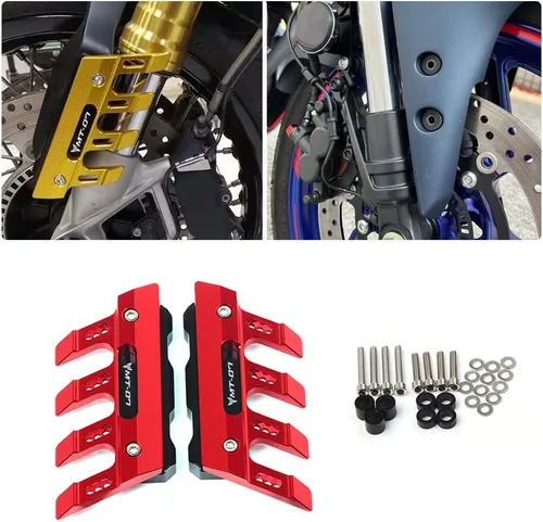 Vista 7 de Para MT07 MT-07 2013-2022 Protector de horquilla delantera de motocicleta Fender anticaída Slider Guard Accesorios Guardabarros