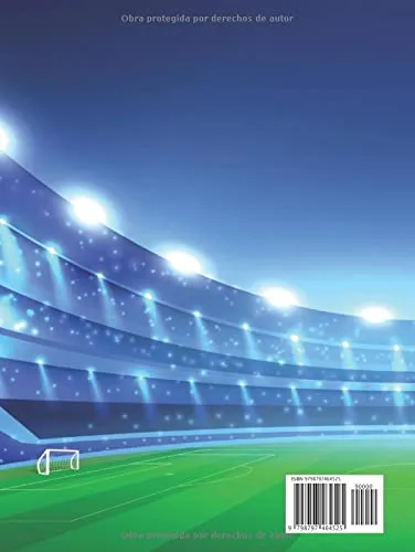 Vista 2 de Cuaderno para Entrenadores de Fútbol Libreta Táctica de Fútbol. Plantillas de Juego para Entrenamientos con Esquemas de Campos de Fútbol y Espacio
