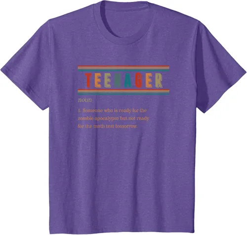 Vista 15 de Camiseta divertida de regalo de cumpleaños para niñas y niños y adolescentes, Negro, S