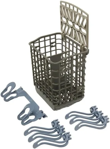 Vista 2 de Whirlpool DISHEXTEND - Kit de extensión de cesta de cubiertos original OEM para lavavajillas, reemplaza 870785, AH3488855, DISHEXTENDA, EA3488855