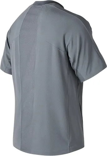 Vista 2 de New Balance Chaqueta de bateo de manga corta 3000 para hombre plomizo