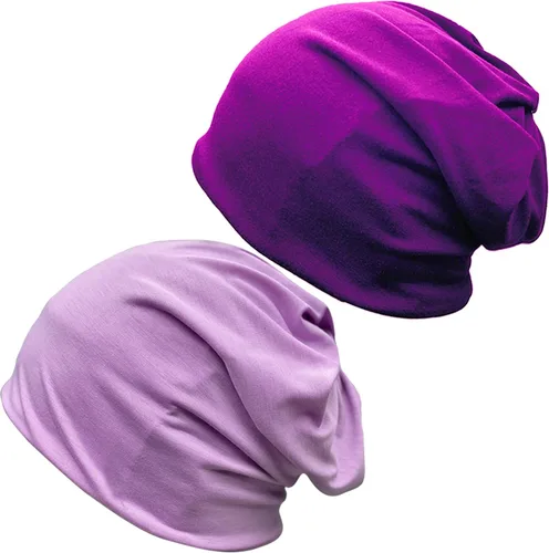 Vista 32 de JarseHera Gorro holgado de mujer con encaje de algodón, gorros para quimioterapia, gorros para el cáncer, turbante