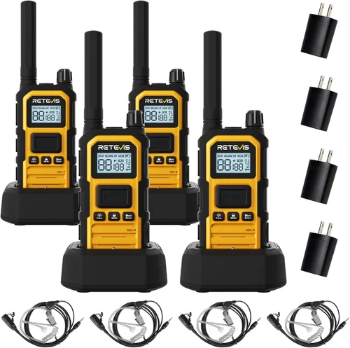 Vista 18 de Retevis RB48PLUS GMRS Walkie Talkies de largo alcance, IP67 impermeable
