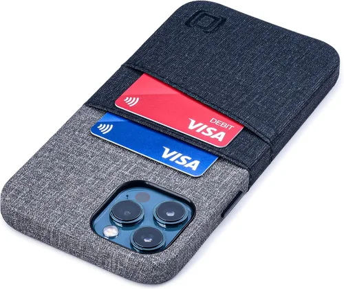 Vista 11 de Dockem Funda tipo cartera para iPhone 12 y iPhone 12 Pro: Placa de metal integrada para montaje magnético y 2 tarjeteros de crédito: 6.1" Luxe M2
