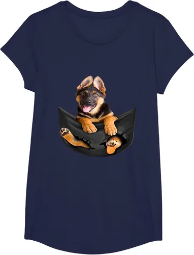Vista 67 de Dog Lovers Gifts - Camiseta divertida con cara de perro con bolsillo, Negro, S