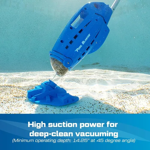 Vista 5 de Pool Blaster Millennium - Aspiradora inalámbrica para piscina, cámara