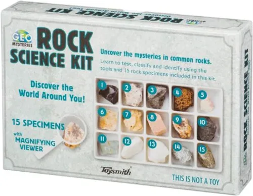 Vista 5 de Kit de ciencia de minerales STEM para niños Geología Muestra de roca para jóvenes geólogos