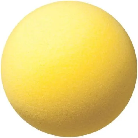 Vista 2 de Champion Sports High-Density & Regular-Density Foam Balls – Safe, Lightweight & Durable, Multiple Sizes for Gym Class, Recess & Training, Coated &