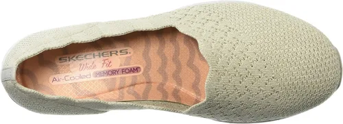 Vista 5 de Skechers Seager-Stat-Scalloped Collar, Skech-Knit Slip-on-Classic Fit Mocasines para mujer
