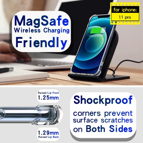 Vista 5 de Funda de espejo para iPhone 11 Pro Max para mujer, funda de espejo de acrílico que se puede utilizar para maquillaje al aire libre para niñas que