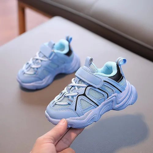 Vista 4 de Elaborate Sandalias de vestir para bebés, niños y niñas, zapatos deportivos de malla casuales para niños pequeños para correr y bebés