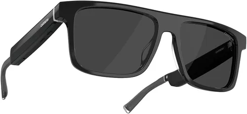 Vista 8 de Lentes inteligentes Carrera con Alexa (modelo más nuevo), Lentes inteligentes con audio, Armazón negro estilo sprinter con cristales de sol
