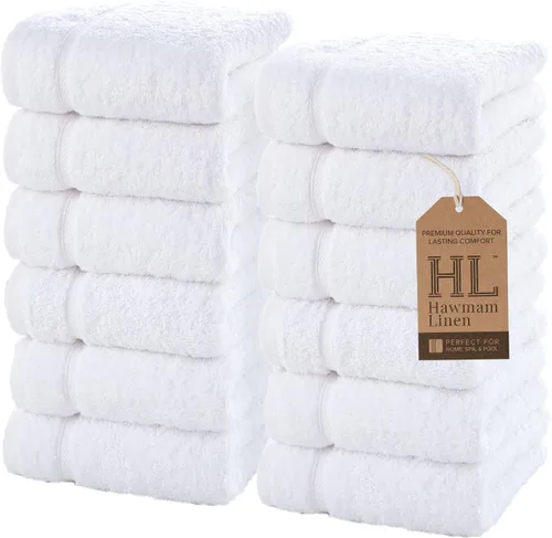 Vista 16 de Juego de 6 toallas de baño negras para baño, algodón turco original, suave, absorbente y de primera calidad, 2 toallas de baño, 2 manos y 2 toallas