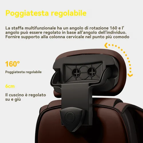 Vista 4 de Office Chair, Gaming Chair with High Back and Footrest, Ergonomic Office Chair with Lumbar Support, Suitable for Office and Home Use