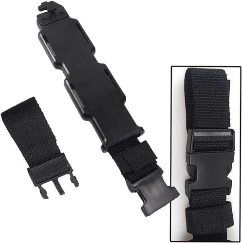 Vista 6 de TIETHEKNOT Cuchillo táctico de goma de plástico con funda para entrenamiento militar, adecuado para armas blandas, armas de fuego, artes marciales
