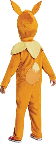 Vista 2 de Disguise Disfraz de Eevee para niños, disfraz oficial de Pokemon con capucha