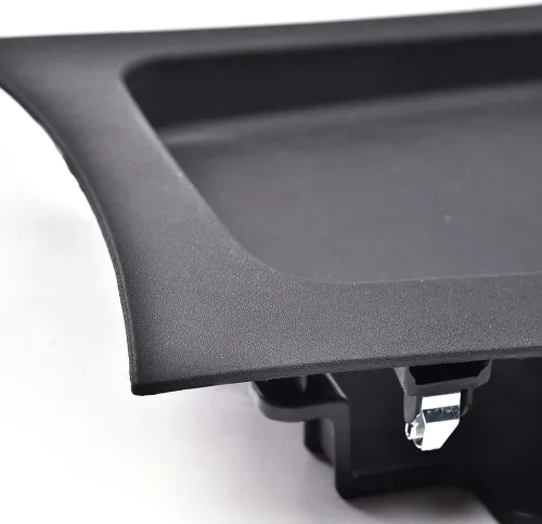 Vista 8 de PIT66 Bisel de bandeja de consola de cambios, compatible con Dodge Charger 2011-2017, reemplazo directo del mercado de accesorios para #1RN52AAAAA