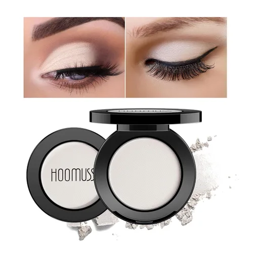 Vista 28 de Paleta de sombras de ojos ahumadas negras, 8 colores, gris oscuro, sombra de ojos ahumada para maquillaje gótico, negro, plateado, blanco, gris