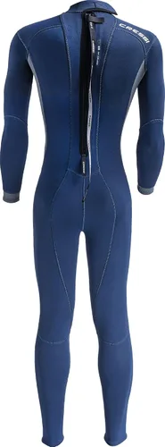Vista 2 de Cressi Traje de neopreno completo para hombre con cremallera trasera para buceo y actividades acuáticas - Rápido 0.118 in: diseñado en Italia