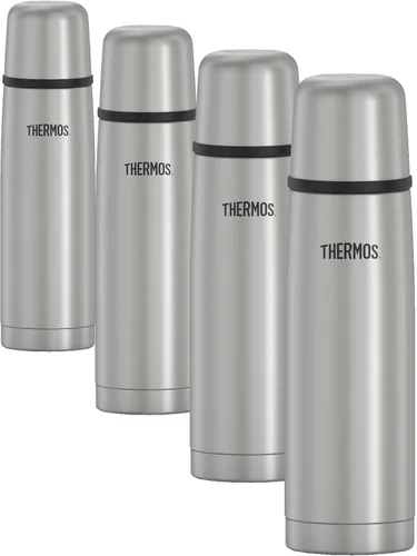 Vista 9 de Thermos Botella compacta de acero inoxidable con aislamiento al vacío de 25 onzas, pizarra