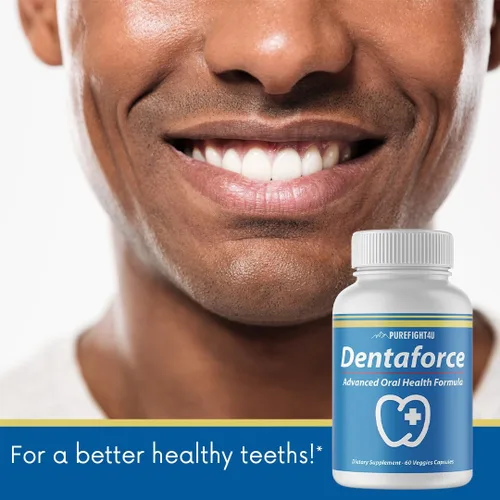 Vista 5 de Suplemento dietético DentaForce Advanced Oral Health Formula 60 cápsulas vegetales