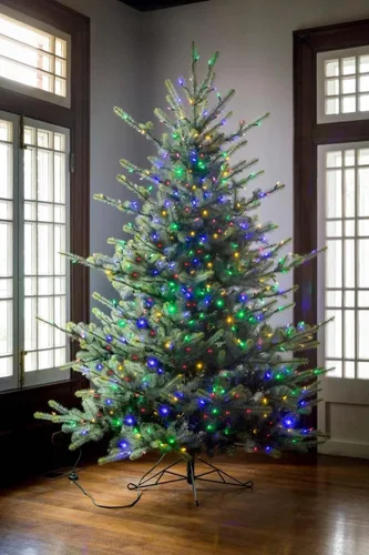 Vista 5 de Park Hill Collection Park Hill XPQ82169 - Árbol de Navidad de abeto azul con verde