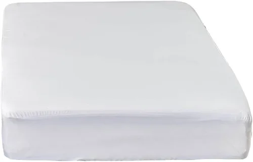 Vista 2 de Kingnex - Protector de colchón impermeable para litera de RV para cama estrecha individual de 30 x 75 pulgadas Stay in Place - Sábana bajera