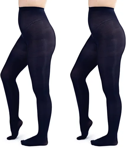 Vista 8 de Silky Toes - Medias de microfibra opacas para mujer, cómodas Ballet Rosa (1 par)