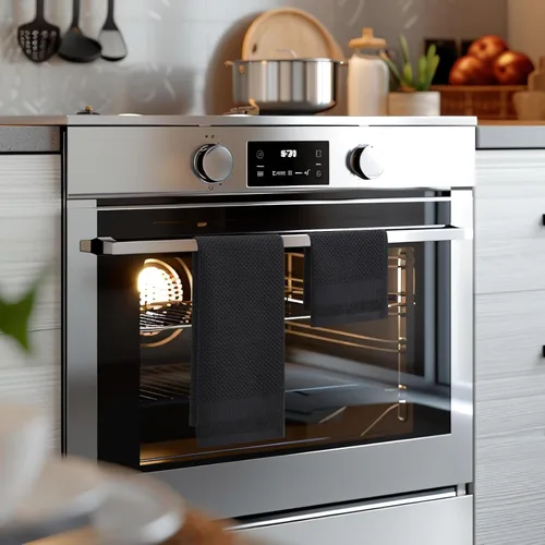 Vista 7 de Homaxy Juego de toallas de cocina y paños de cocina, 12 x 12 y 13 x 28 pulgadas, juego de 8 toallas de cocina 100% algodón, de tejido gofre, súper