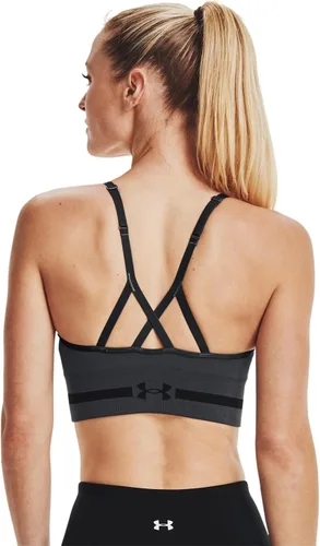 Vista 3 de Under Armour - Brasier largo y sin costuras, para mujer