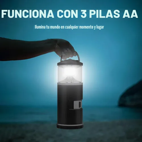 Vista 6 de Regalo de Navidad para él, linterna LED de campamento, multiherramienta y equipo de pesca para exteriores, camping, senderismo, regalos