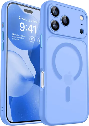 Vista 96 de CANSHN Funda magnética compatible con iPhone Air (6.5 pulgadas), mejorada [protección completa de la cámara] [compatible con Magsafe]
