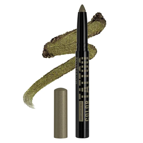 Vista 17 de MAYBELLINE Color Tattoo Longwear Sombra de ojos multiusos Stix, maquillaje de ojos, I am Shining (brillo perla clara)