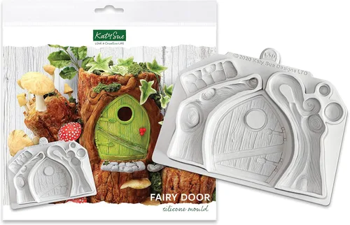 Vista 12 de Katy Sue Molde de silicona con efecto piedra para pasteles, decoración de galletas y manualidades. Un molde de textura de piedra para usar