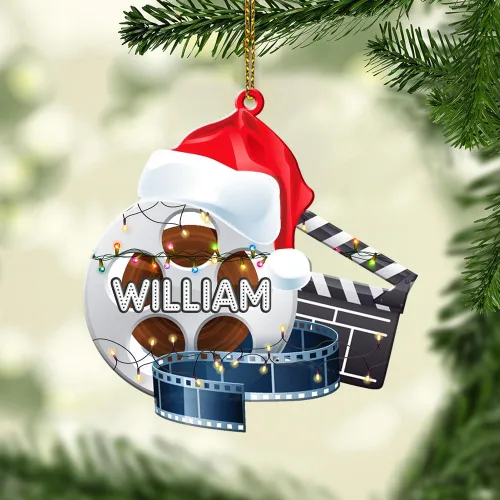 Vista 16 de Personalized Name Filmmaking Christmas Ornament Film Clapboard Ornament Director Clapboard Christmas Ornament Movie Clapperboard Theater Ornament 156
