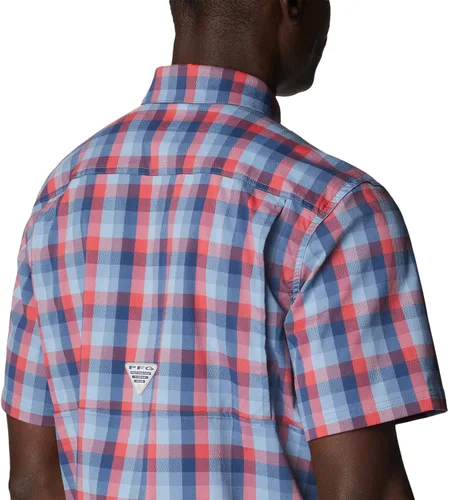Vista 5 de PFG Super Slack Tide Camp - Camiseta para hombre, color gris
