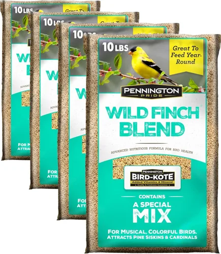 Vista 10 de Pennington - Pride Wild Finch - Mezcla de semillas para pájaros silvestres, 10 libras